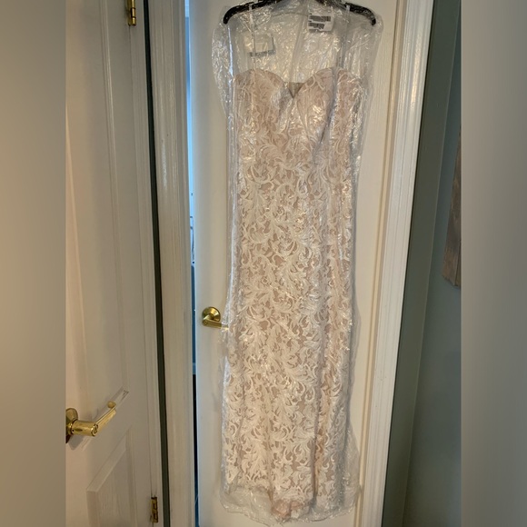 Beautiful TADASI SHOJI BRIDAL GOWN - Picture 8 of 11